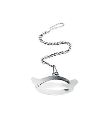 pince inox FINUM pour filtre à thé papier