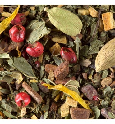 Tisane de Noël, 25 sachets cristal Dammann