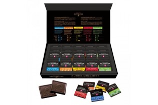 Coffret de 50 Carré de chocolats "Pures Origines "