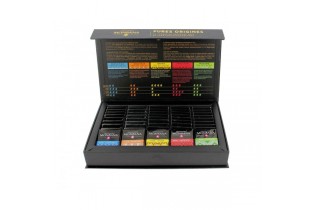 Coffret de 50 Carré de chocolats "Pures Origines "