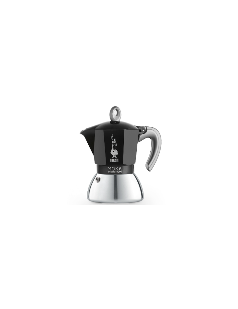 Induction Espresso Réchaud en acier inoxydable 4 tasses espresso cafetière Moka Cafetière Espresso 