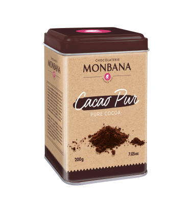Cacao Pur Monbana en boîte...