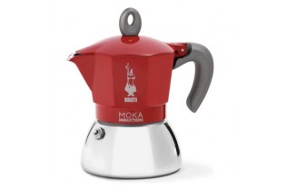 Moka Induction Bialetti  4 tasses Rouge