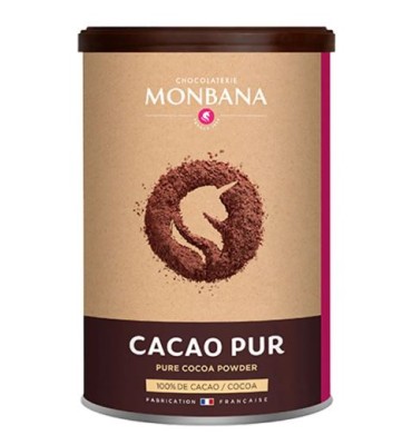 Cacao Pur Monbana en boîte...