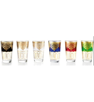 lot de 6 verres à thé 13cl...