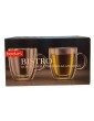 Lot de 2 Mug en Verre Double Paroi 30 cl Bodum